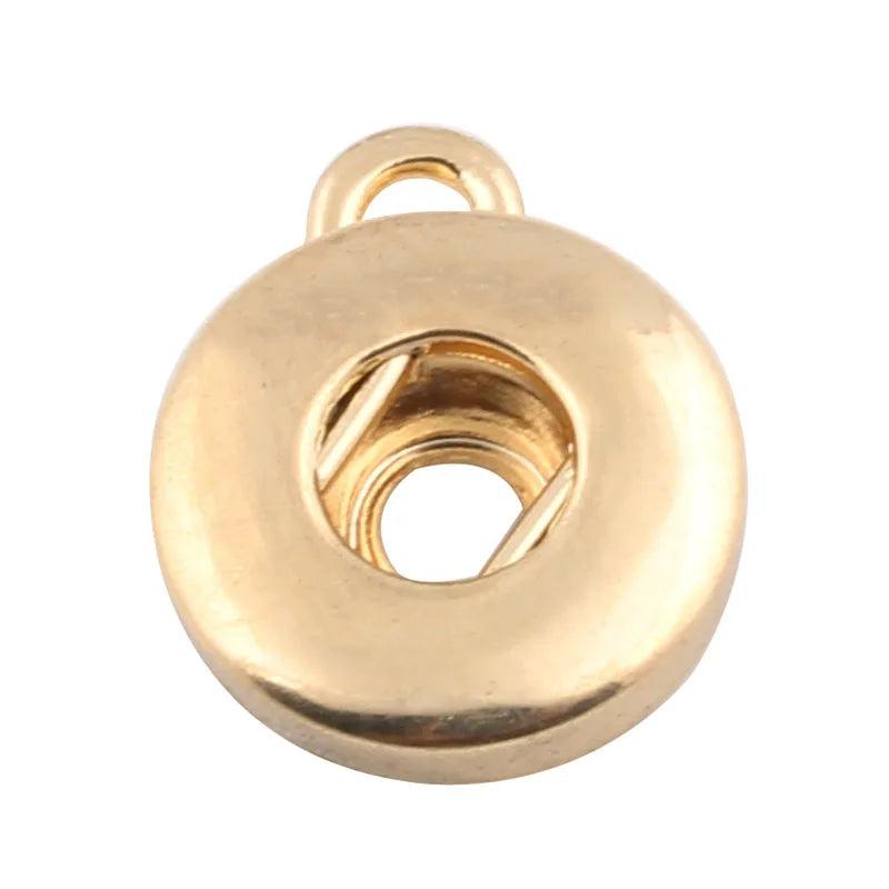 10pcs Mini Snap Button Fittings for Snap Jewelry - Bracelet Bangle Necklaces