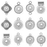 10pcs Mini Snap Button Fittings for Snap Jewelry - Bracelet Bangle Necklaces