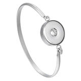 Stainless Steel Snap Button Bracelets for 18mm 12mm Snap Buttons