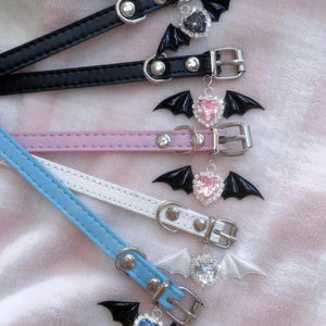 Harajuku Pink Rhinestone Love Heart Charms Bracelet