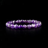 Natural Stone Beads Bracelet Amethyst Crystal Quartzs Aquamarines Agates Jewelry