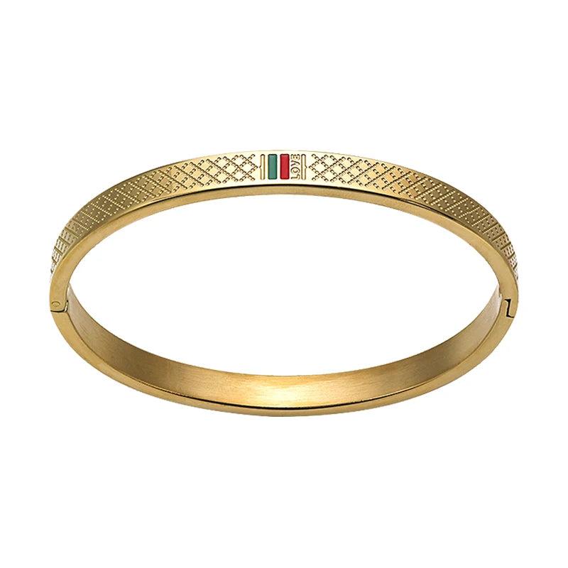 Surface Men and Women Stainless Steel Bracelet Wedding Party