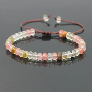 Natural Moonstone Bracelet Tibetan Stone Beads Adjustable Friendship Bracelets