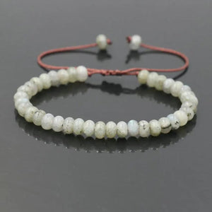 Natural Moonstone Bracelet Tibetan Stone Beads Adjustable Friendship Bracelets