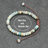 Natural Moonstone Bracelet Tibetan Stone Beads Adjustable Friendship Bracelets