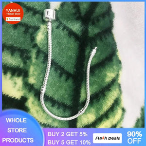 Tibetan Silver Snake Chain Bracelet for Women