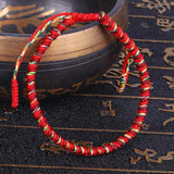 Tibetan King Kong Knots Lucky Rope Bracelets Buddhism Braided Jewelry