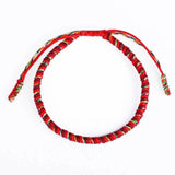 Tibetan King Kong Knots Lucky Rope Bracelets Buddhism Braided Jewelry