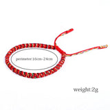 Tibetan King Kong Knots Lucky Rope Bracelets Buddhism Braided Jewelry