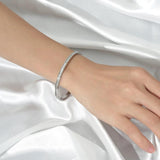 Zircon Stainless Steel Love Bangles Wedding Jewelry