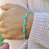 Vintage Green Stones Bracelets for Women