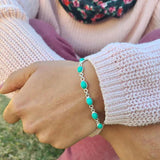 Vintage Green Stones Bracelets for Women