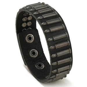 Alloy Magnetic Clasp Men?s Bracelet Punk Style Jewelry