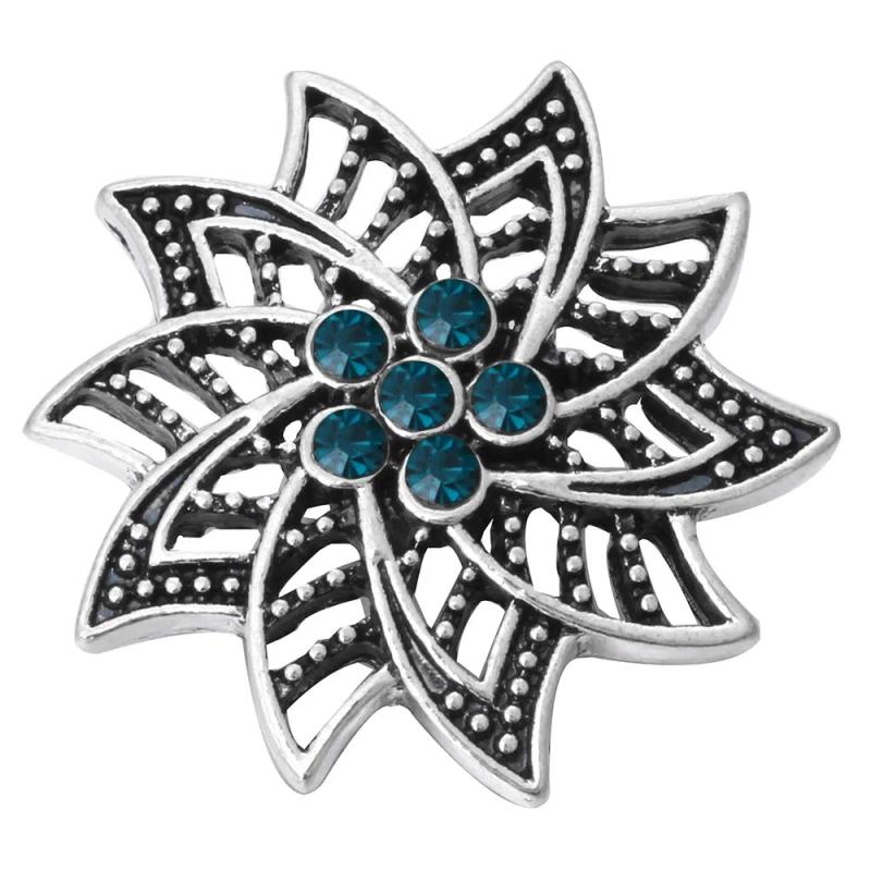5pcs Retro Snap Jewelry 18mm Hole Buttons Fit 20mm 18mm Snap Bracelet