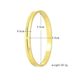 Titanium Steel Bracelets for Women African Jewelry Wedding