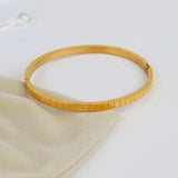 Stainless Steel Tarnish Charming Cuff Bracelet for Women