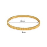 Stainless Steel Tarnish Charming Cuff Bracelet for Women