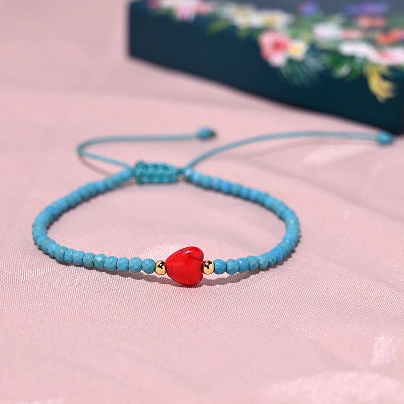 Faceted Natural Stone Eye Bracelet for Women