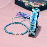 Faceted Natural Stone Eye Bracelet for Women