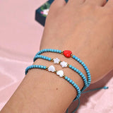 Faceted Natural Stone Eye Bracelet for Women