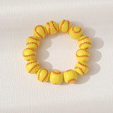 World Cup Football Bracelets for Women Volleyball Ball Sports Hobby Accessories
