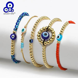 Evil Eye Bracelet Red Rope Adjustable Bracelet for Women