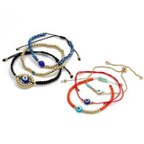 Evil Eye Bracelet Red Rope Adjustable Bracelet for Women