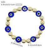 Evil Eye Beaded Lucky Bracelet Jewelry for Women