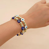 Evil Eye Beaded Lucky Bracelet Jewelry for Women