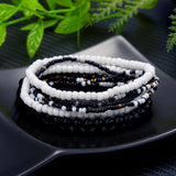 Bohemian Multilayer Rice Beads Bracelets Set for Women