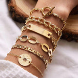 Hip-hop Style Bracelet For Summer Travel
