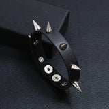 Punk Leather Rivet Bracelet Men's Jewelry