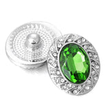 5pcs Rhinestone Snap Button For Women Leather Snap Bracelet