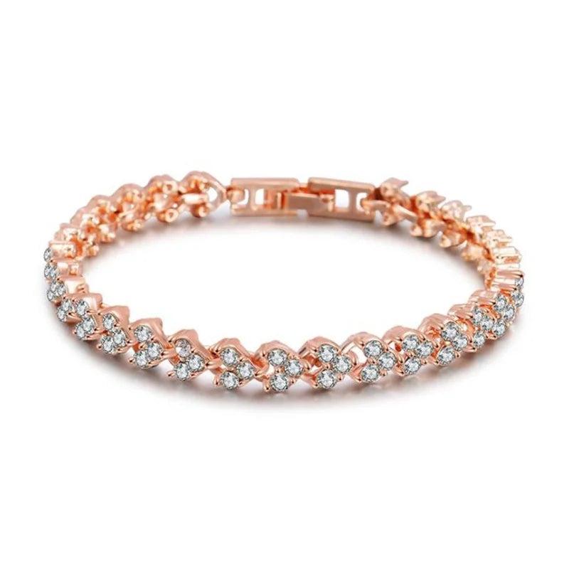 Austrian Rhinestone Inlaid Bracelet Retro Women's Bracelet