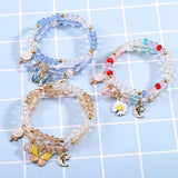 Crystal Bracelet Set for Girls - Friendship Jewelry