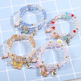 Crystal Bracelet Set for Girls - Friendship Jewelry