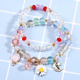 Crystal Bracelet Set for Girls - Friendship Jewelry