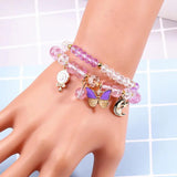 Crystal Bracelet Set for Girls - Friendship Jewelry