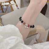 Opal Bell DIY Friendship Bracelet for Women Moonlight Crystal Hand String