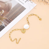 Baroque Bracelet Vintage Pearl Necklace Bow Sweater Chain