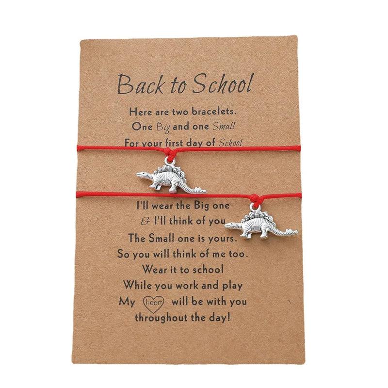 Unisex Dinosaur Rope Chain Bracelet - Fashionable Charm Accessories