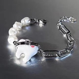 Rhinestone Pearl Chain Bracelet for Women Y2K Jewelry
