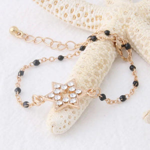 Pentagram Bracelet Bangles for Women Cross Insect Jewelry