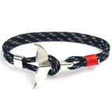 Whale Tail Zinc Alloy Bracelet Couple Bracelets for Valentines