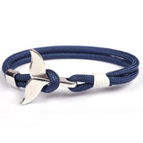 Whale Tail Zinc Alloy Bracelet Couple Bracelets for Valentines