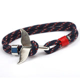Whale Tail Zinc Alloy Bracelet Couple Bracelets for Valentines