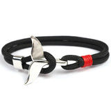 Whale Tail Zinc Alloy Bracelet Couple Bracelets for Valentines