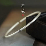 Chinese Lucky Characters Bracelet Charm Jewelry