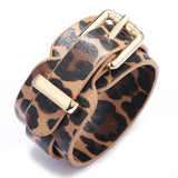 Multicolor PU Leather Bracelet for Women
