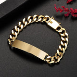10MM Chain Bracelets for Men Women Jewelry Wedding Party Christmas